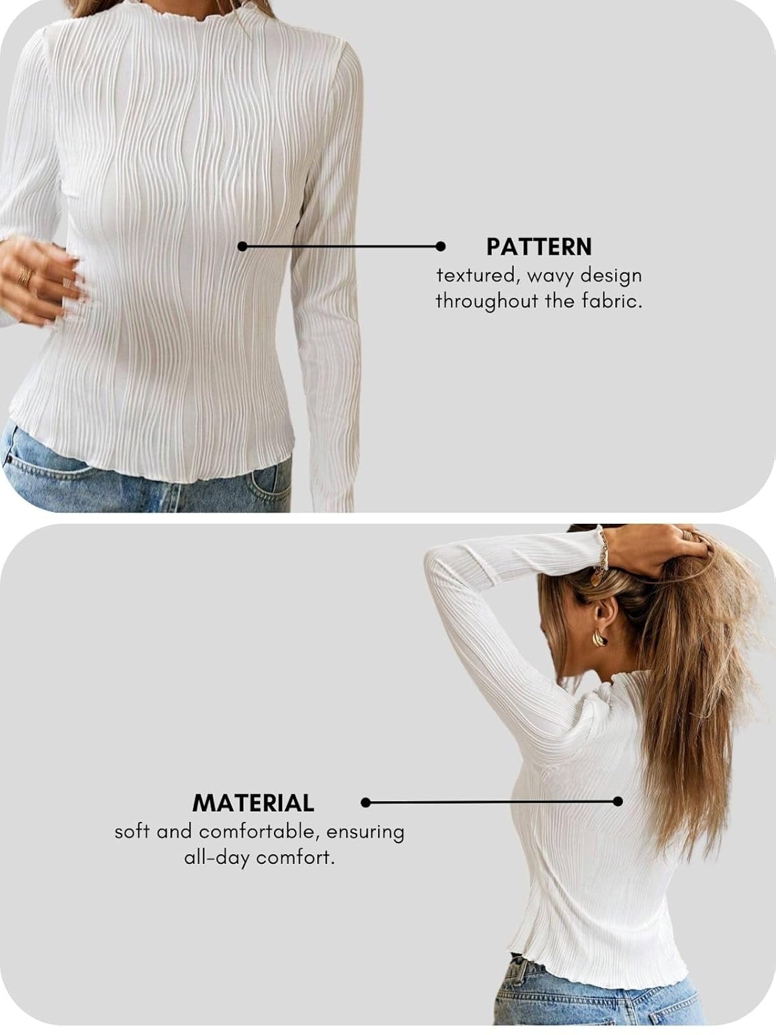 GRECIILOOKS Women Tops | Tops for Women | Tops for Jeans for Women | Korean Tops for Women | Tops for Women | Western Tops for Women Stylish by Prixsa.com - Image 4