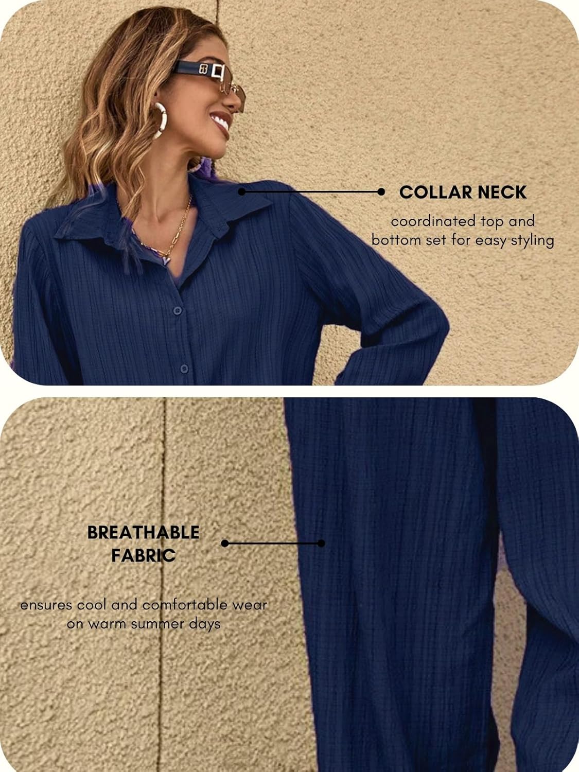 Leriya Fashion Cotton Co-Ord Set For Women For Summer| Casual Style Co-Ord Set For Women by Prixsa.com - Image 4