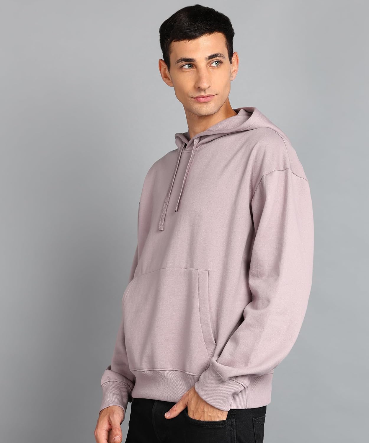 Alan Jones Clothing Men's Cotton Oversize Hooded Hoodie by Prixsa.com - Image 5