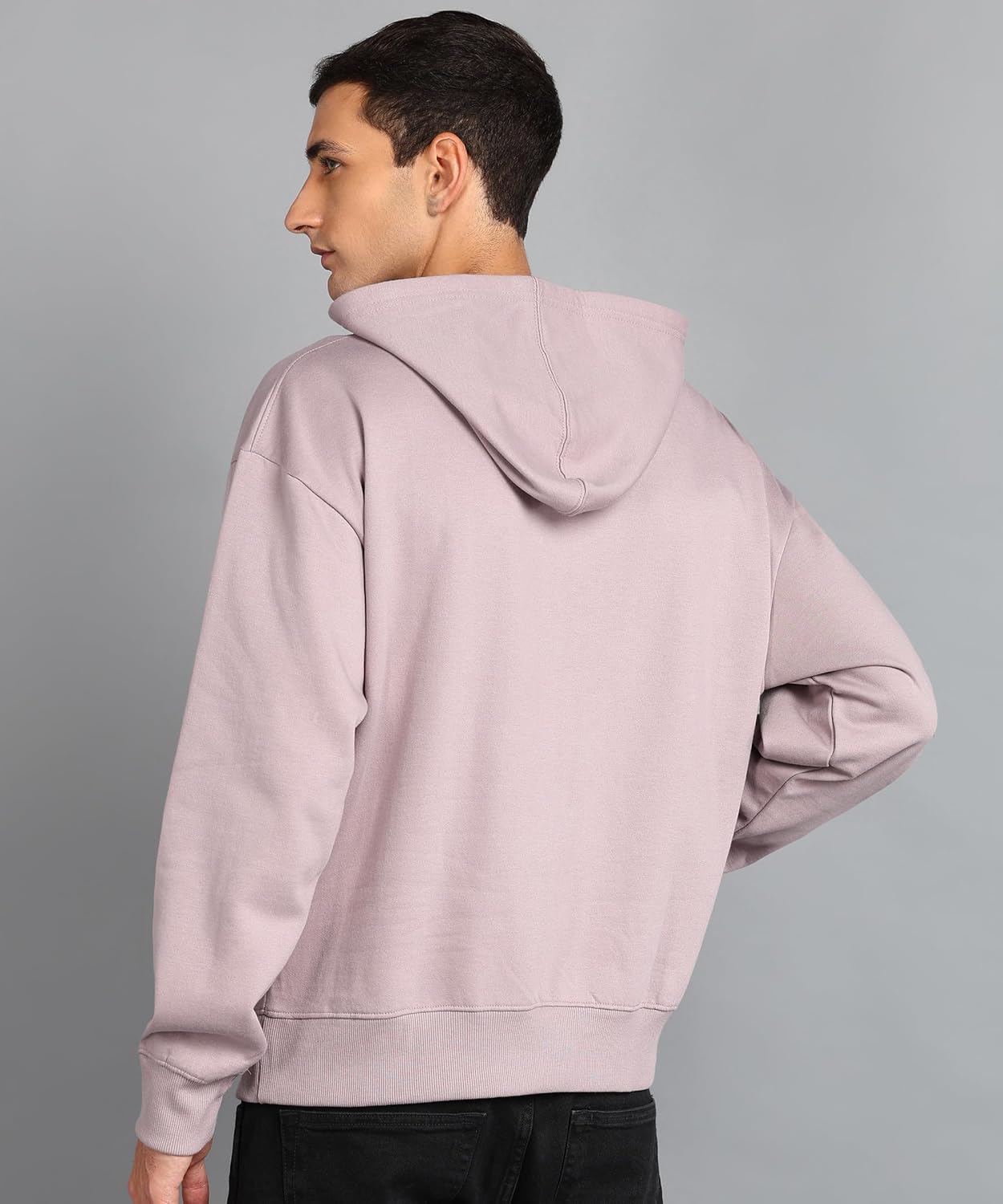 Alan Jones Clothing Men's Cotton Oversize Hooded Hoodie by Prixsa.com - Image 4