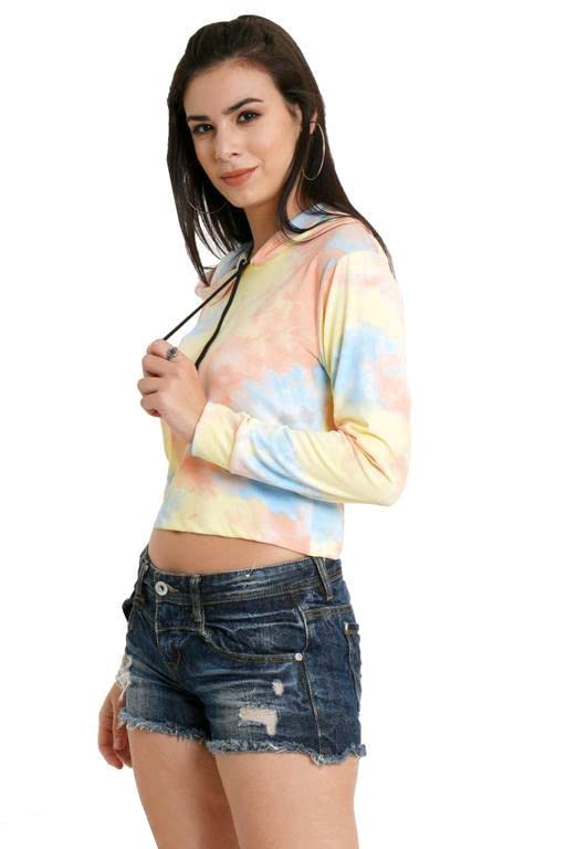 LookMark Women's Cotton Blend WT401-L Hooded Neck Sweatshirt by Prixsa.com - Image 3
