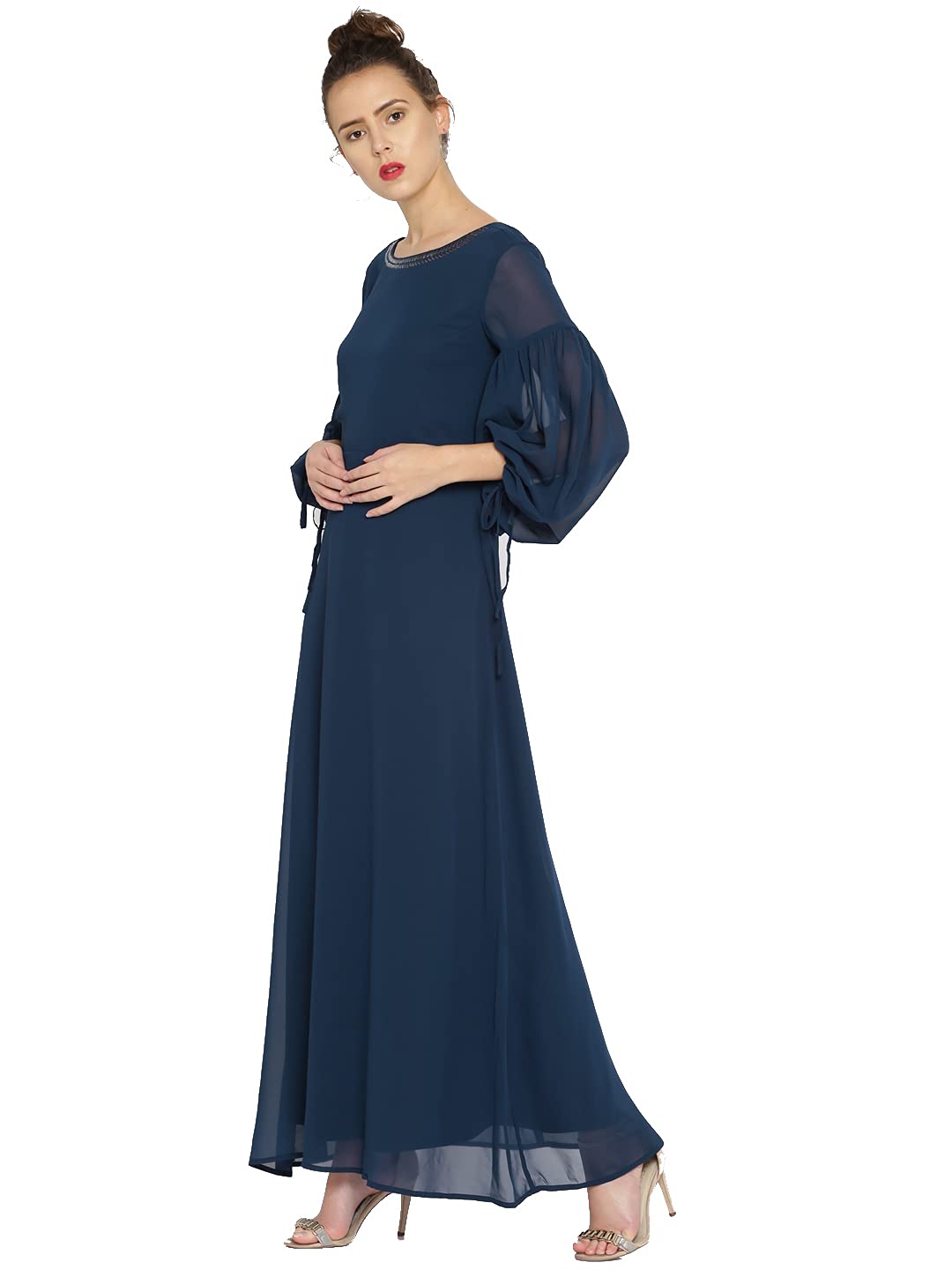 rare Women Maxi Casual Dress by Prixsa.com - Image 5