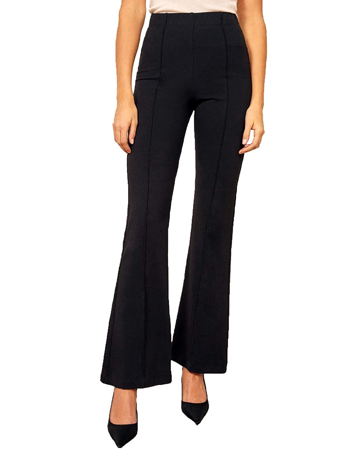 Women's Slim Fit Casual Trousers by Prixsa.com