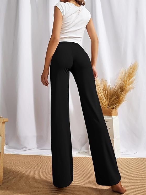 ROYALICA Women's High-Waisted Pant |Bell Bottom Trendy Retro-Chic Trousers - Perfect for Every Occasion by Prixsa.com - Image 5