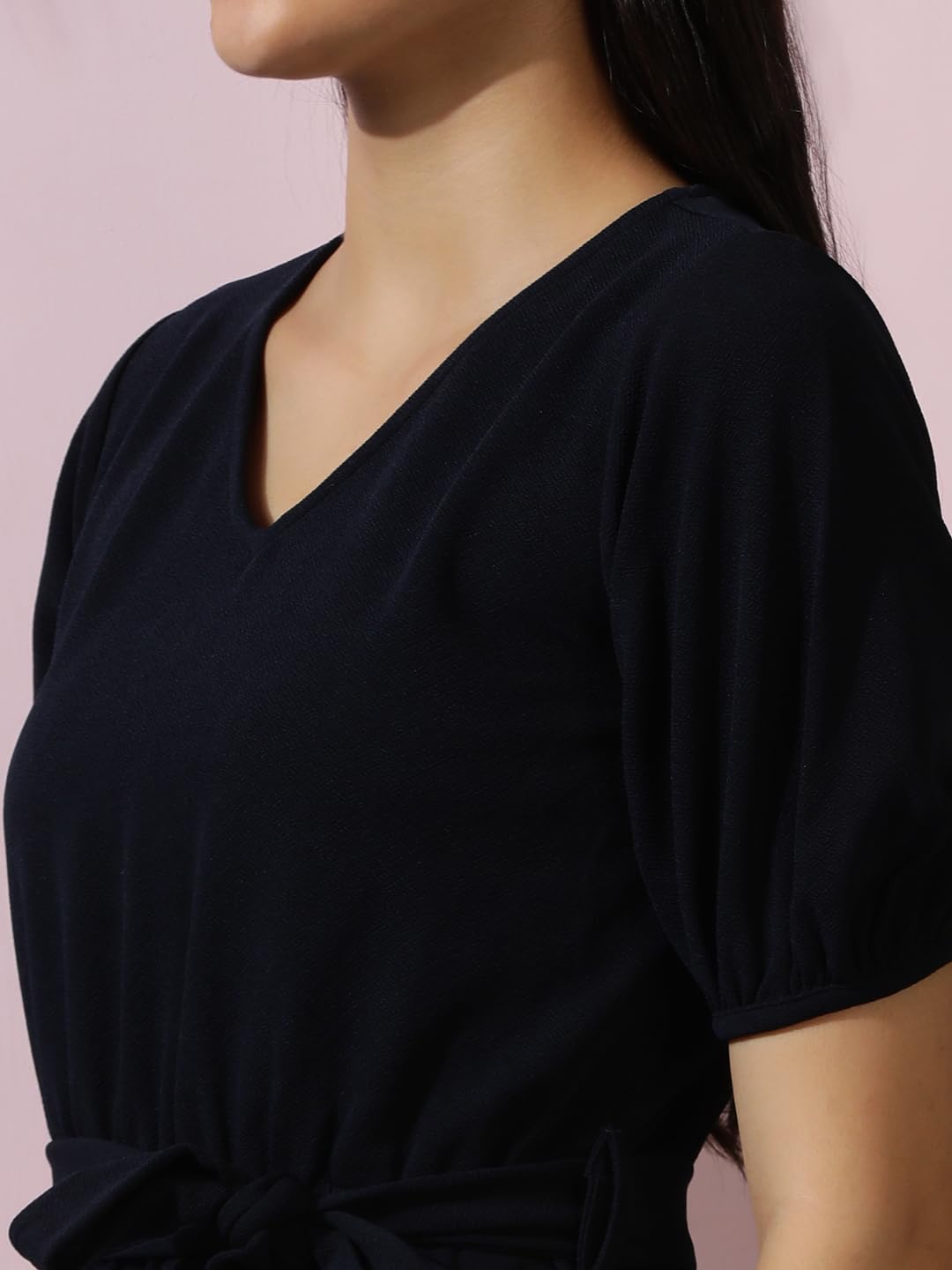 KOTTY Women's Glamour Galore Mystic Pearl Blue Dress by Prixsa.com - Image 5