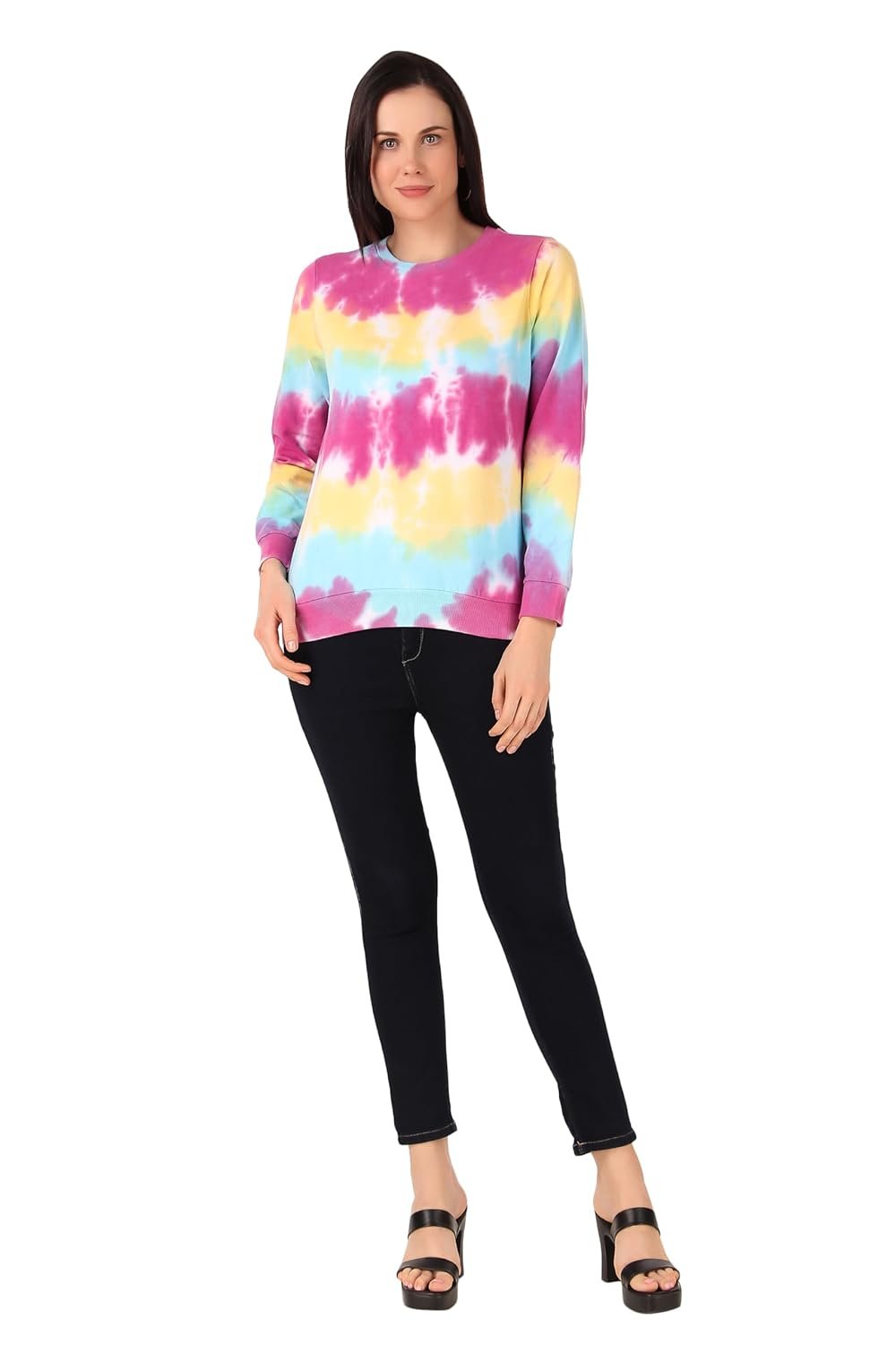 Stories.Label Sweatshirt for Women in Regular Fit, Printed Long Sleeve Cotton Sweatshirts for Girls Includes Plus Sizes (Size S- 5XL) by Prixsa.com - Image 4