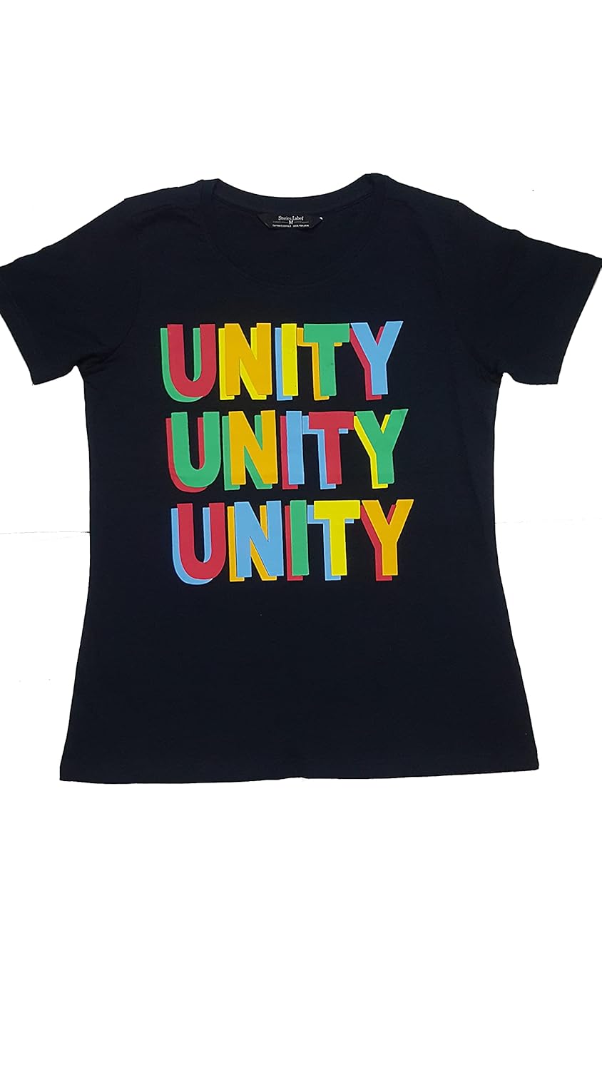 Stories.Label Women 100% Cotton Printed Tshirt in Ribbed Neck Includes Plus Sizes, Regular Fit and Half Sleeves (Sizes Small -5XL) by Prixsa.com - Image 4