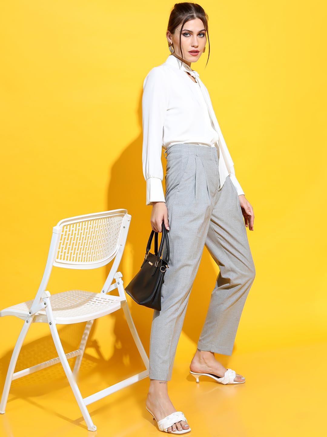 Tokyo Talkies Women's Regular Pants by Prixsa.com - Image 2