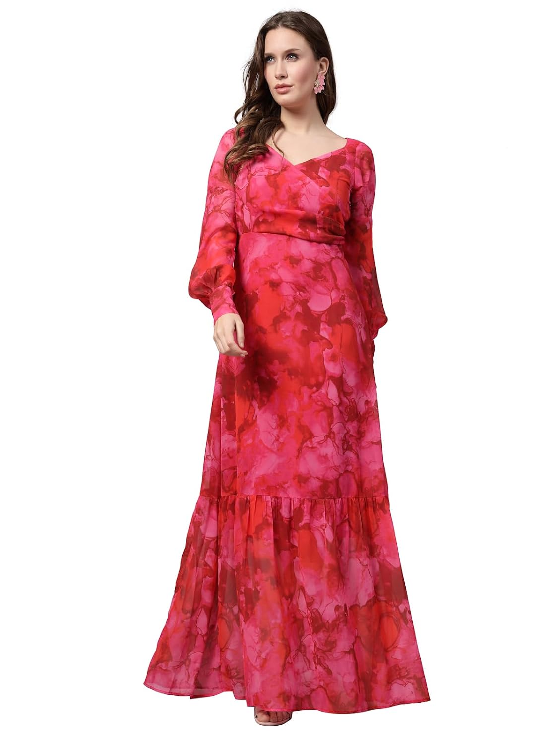 AAYU Women Maxi Printed Dress by Prixsa.com