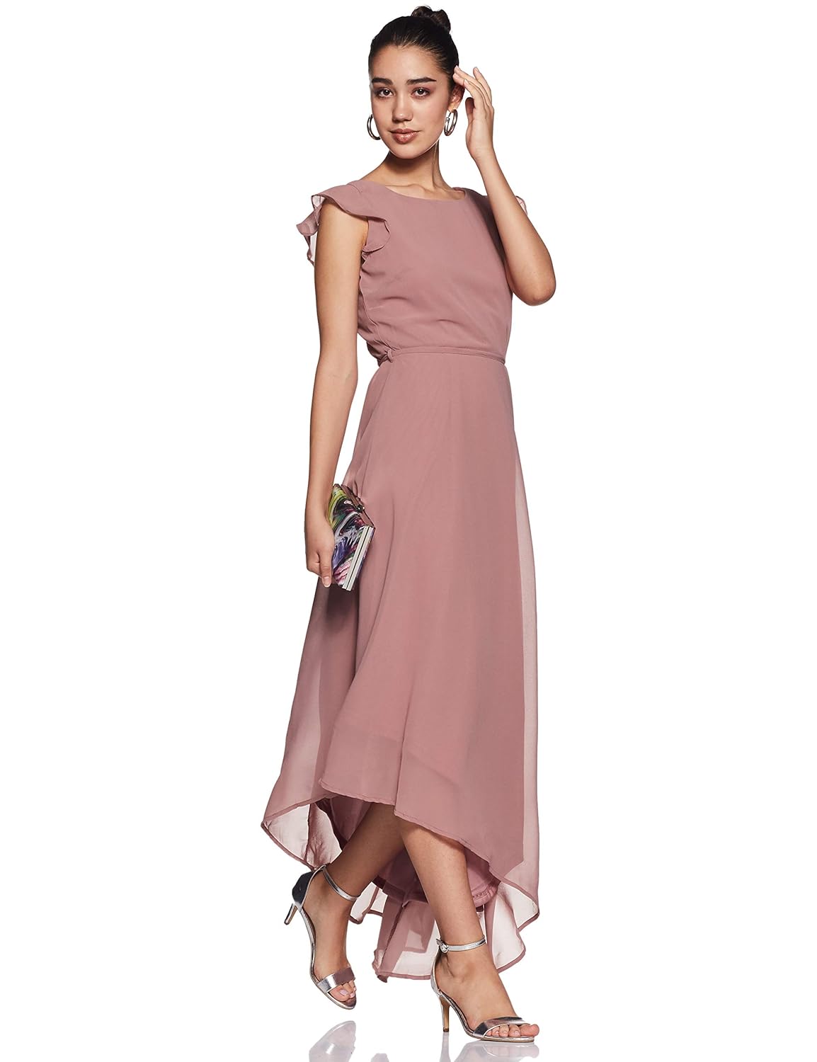 Harpa Women's Synthetic A-Line Maxi Dress by Prixsa.com - Image 6