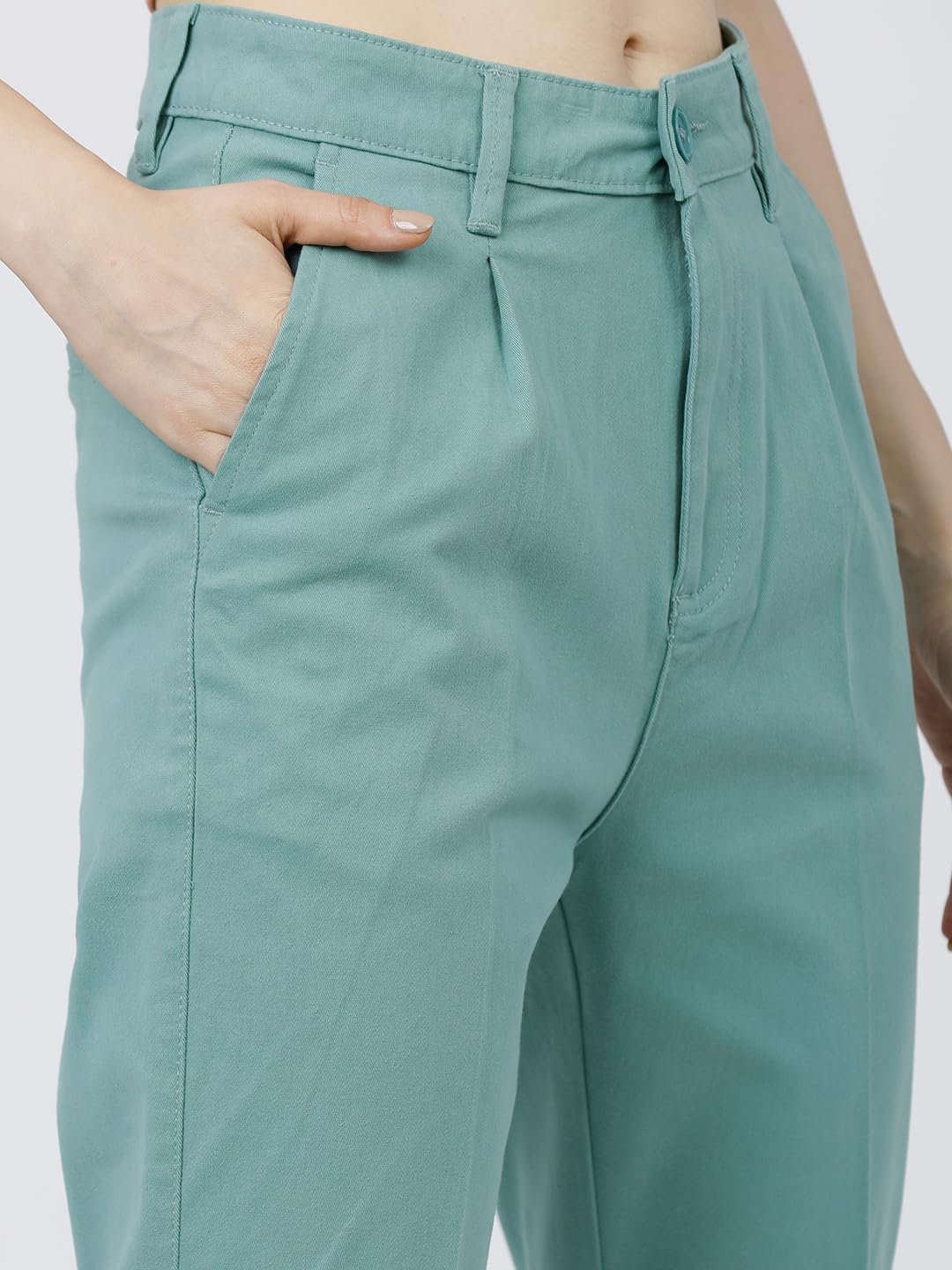 Tokyo Talkies Women's Tapered Casual Pants by Prixsa.com - Image 5