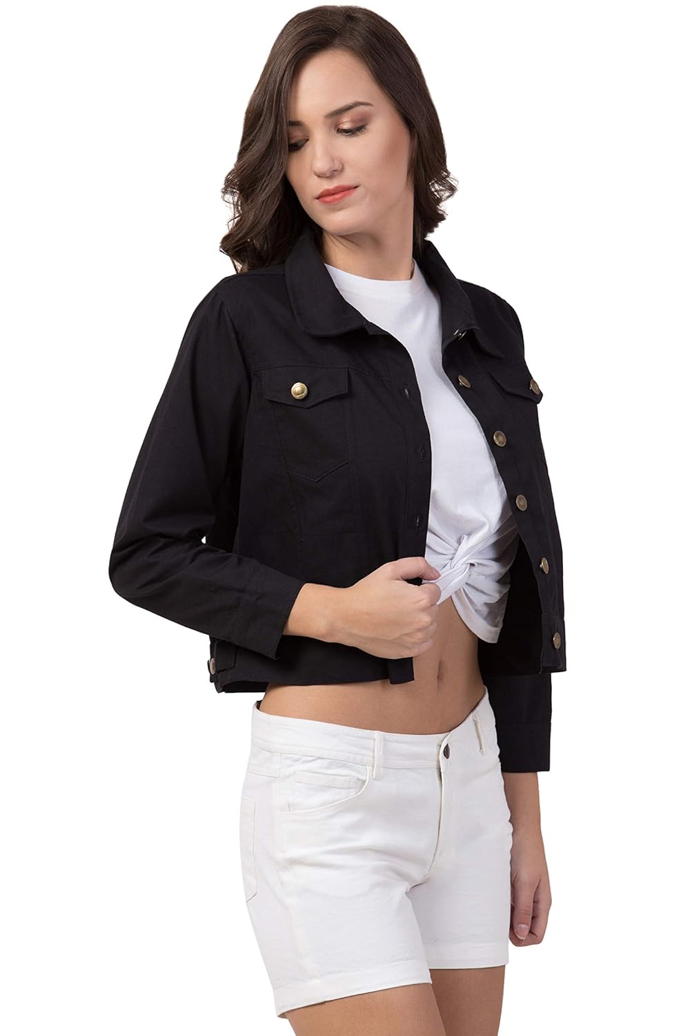 FUNDAY FASHION Men's Denim Blend Standard Length Jacket by Prixsa.com - Image 4