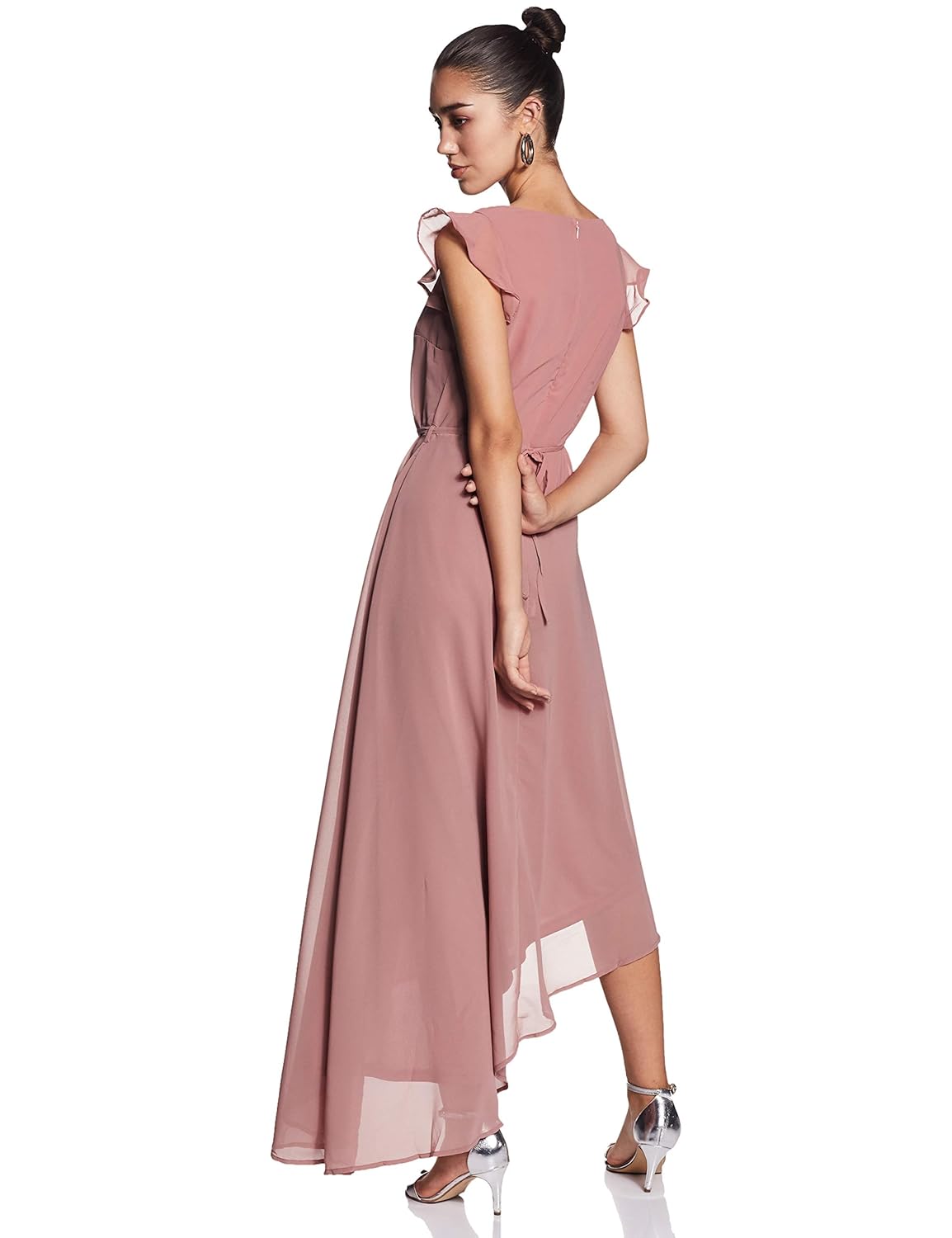 Harpa Women's Synthetic A-Line Maxi Dress by Prixsa.com - Image 2