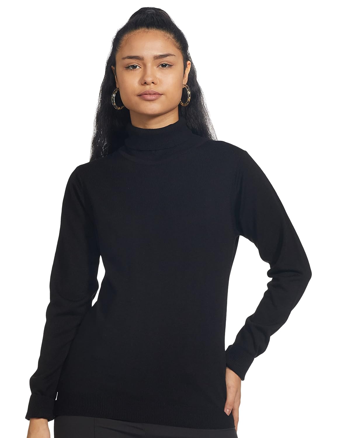 Amazon Brand - Symbol Women's Acrylic Casual Pullover Sweater by Prixsa.com