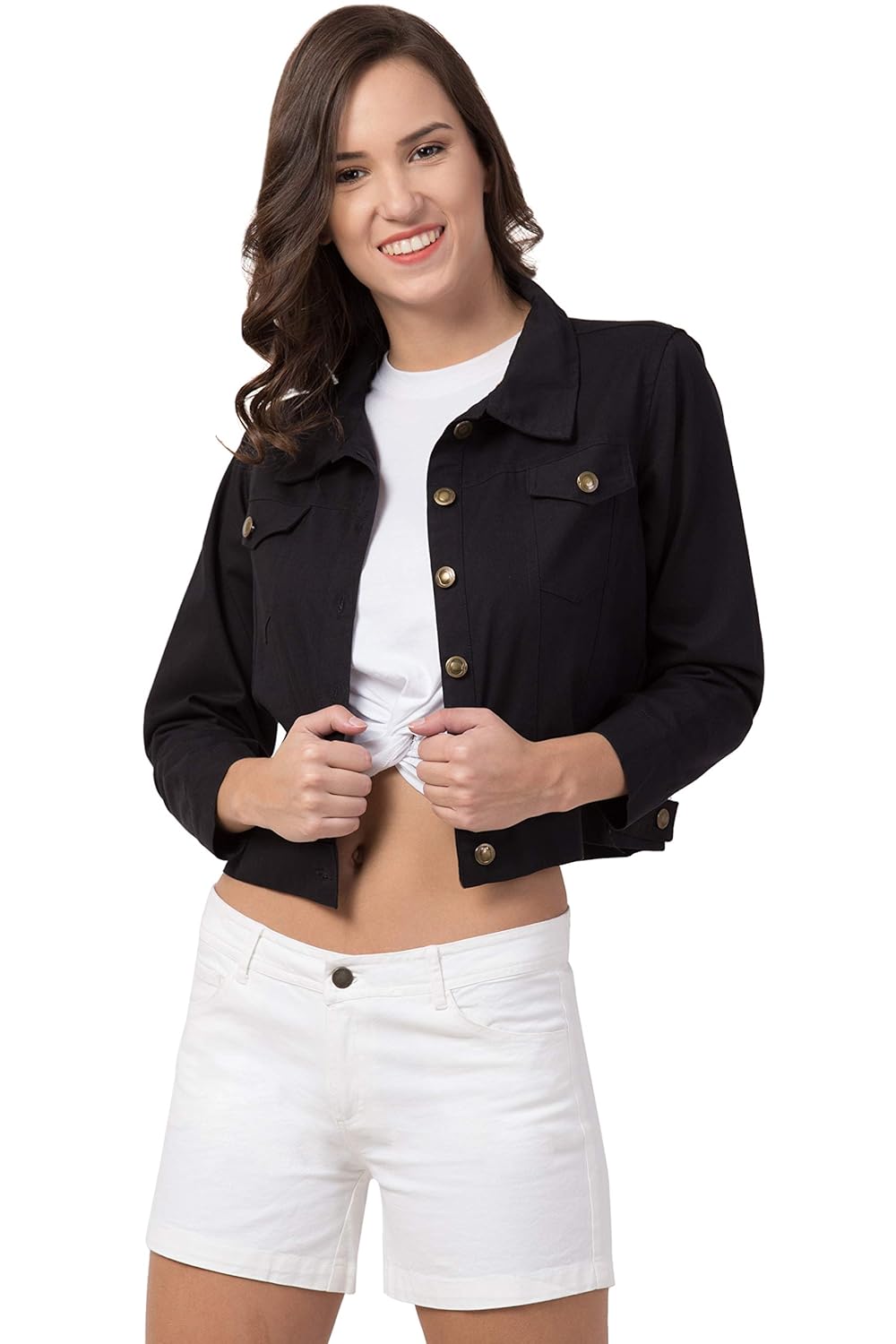 FUNDAY FASHION Men's Denim Blend Standard Length Jacket by Prixsa.com
