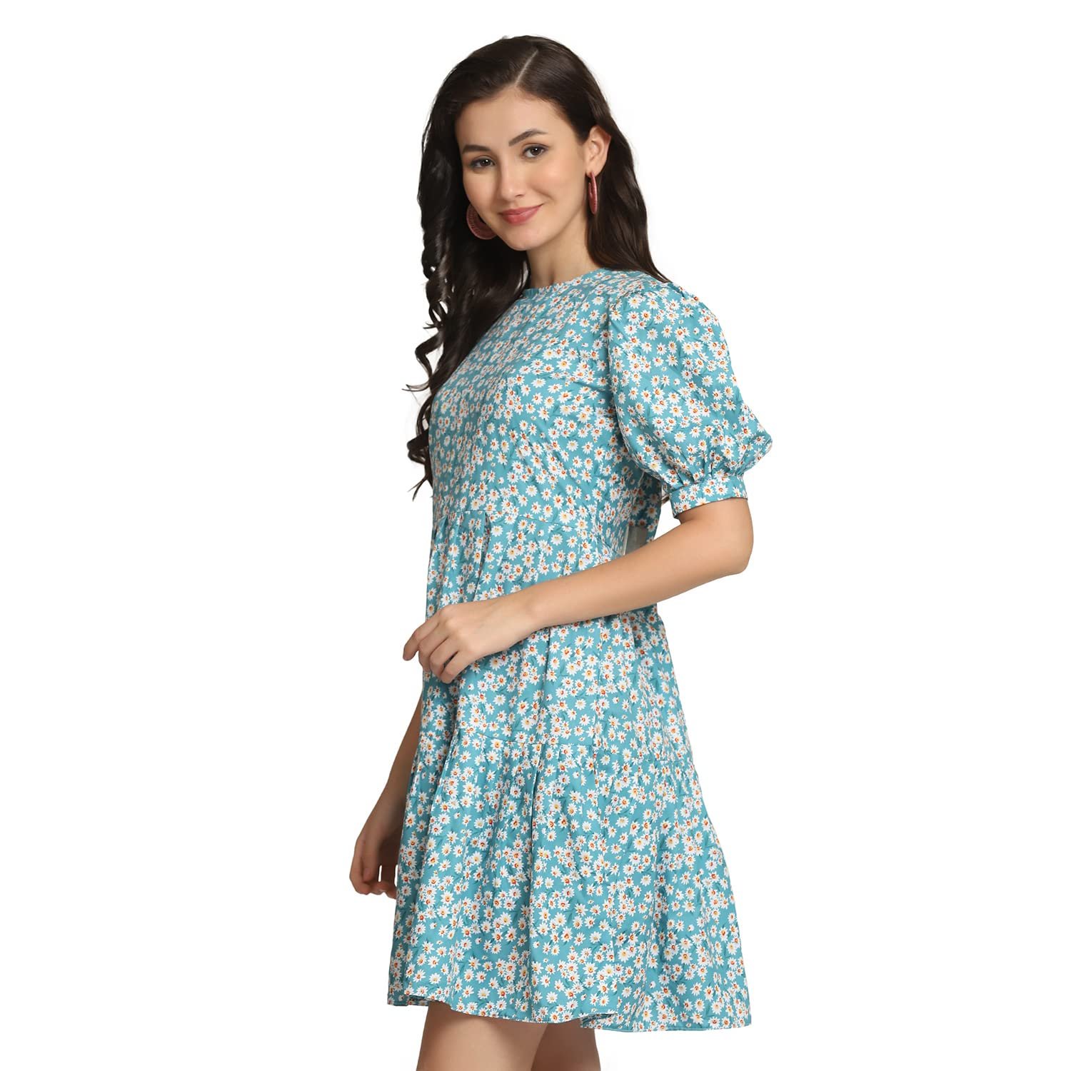 Leriya Fashion Western Dresses for Women |A-Line Knee-Length Dress | Indo Western Dress for Women| Short Dress by Prixsa.com - Image 4