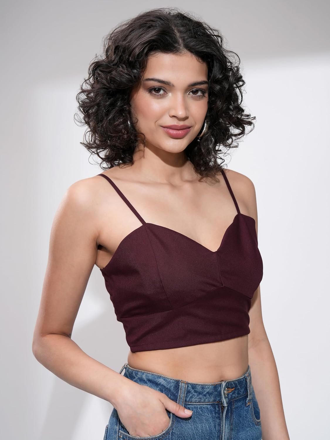 Tokyo Talkies Women's Bralette Crop Top | Chic & Trendy | Effortless Style | Tops for Woman | Women Tops | Women Crop Top by Prixsa.com - Image 4