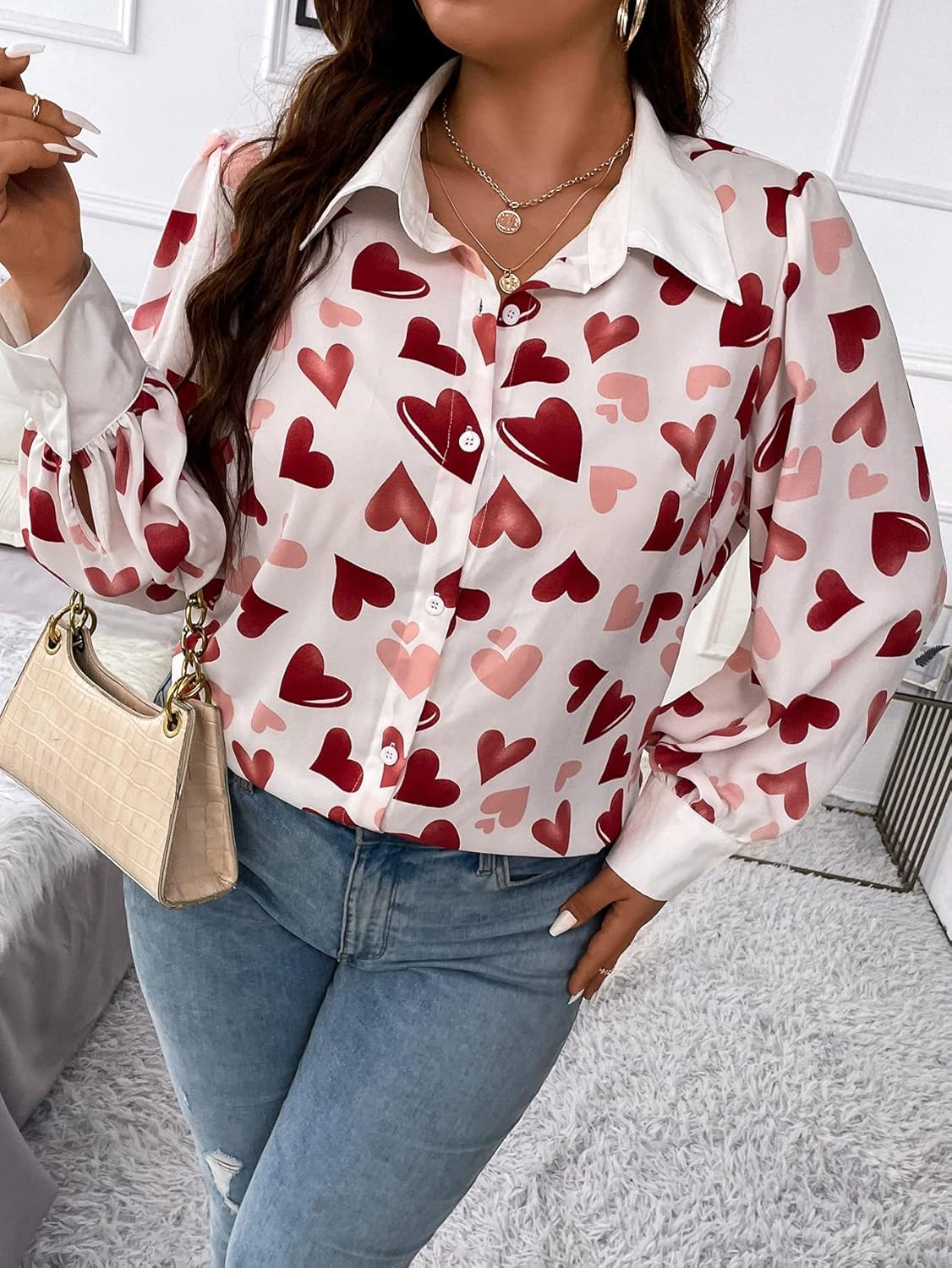 GRECIILOOKS Shirt for Women | Women Shirt | Long Shirt for Women | Shirt Tops for Women | Oversized Shirt for Women by Prixsa.com - Image 3