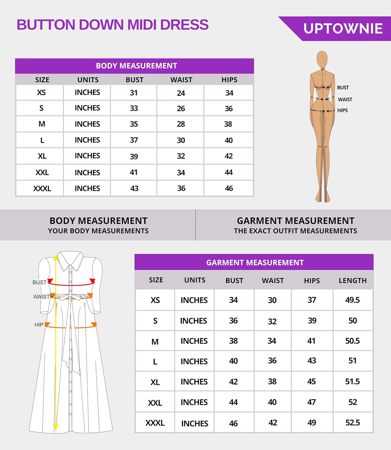 Uptownie Lite Collar Buttoned Down Shirt Maxi Dress by Prixsa.com - Image 7