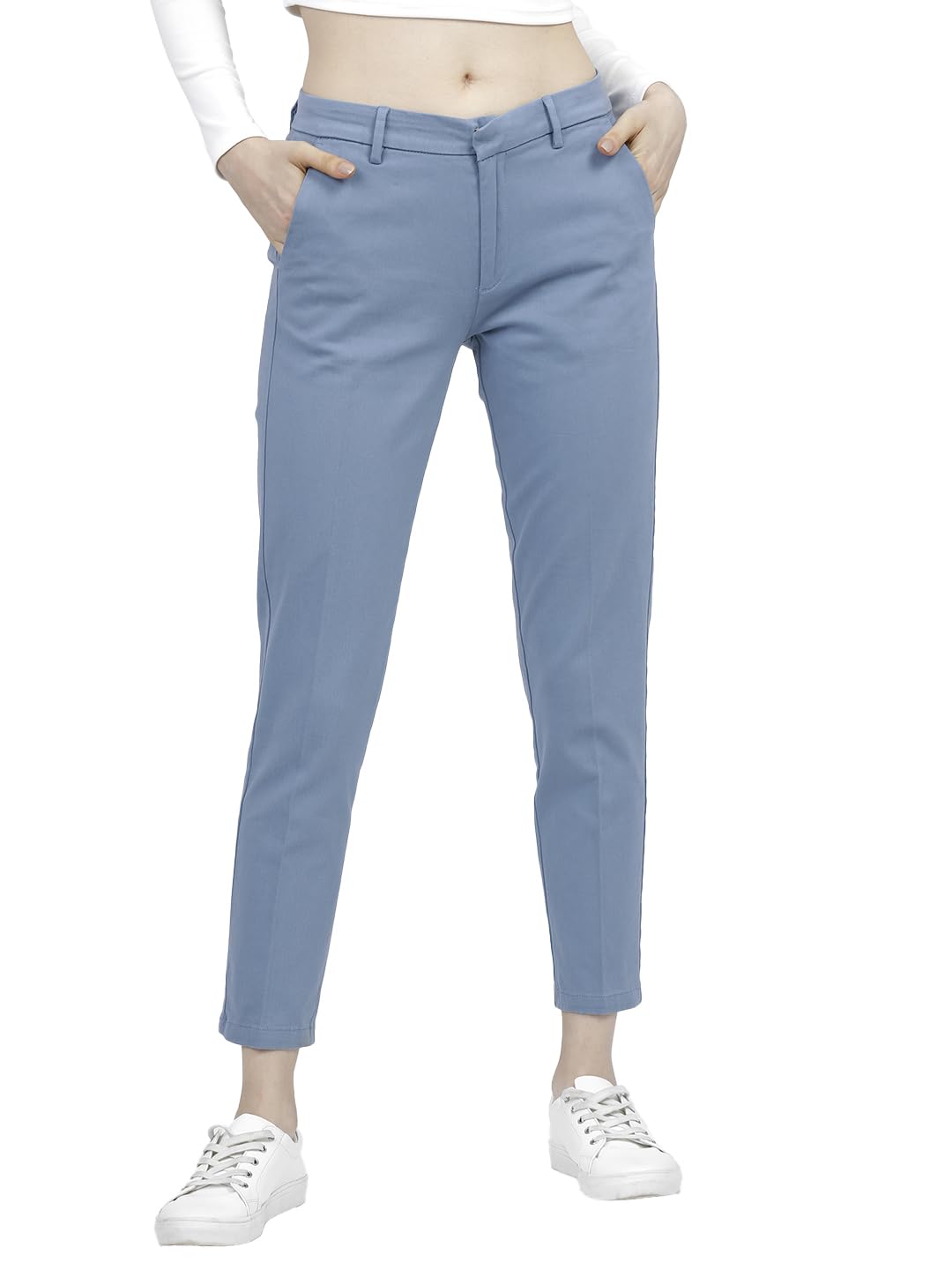 Tokyo Talkies Women's Tapered Casual Pants by Prixsa.com
