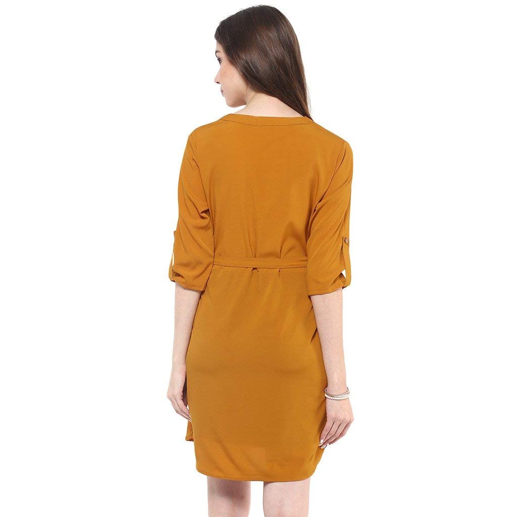 Zima Leto Women's Crepe Empire Dress by Prixsa.com - Image 2
