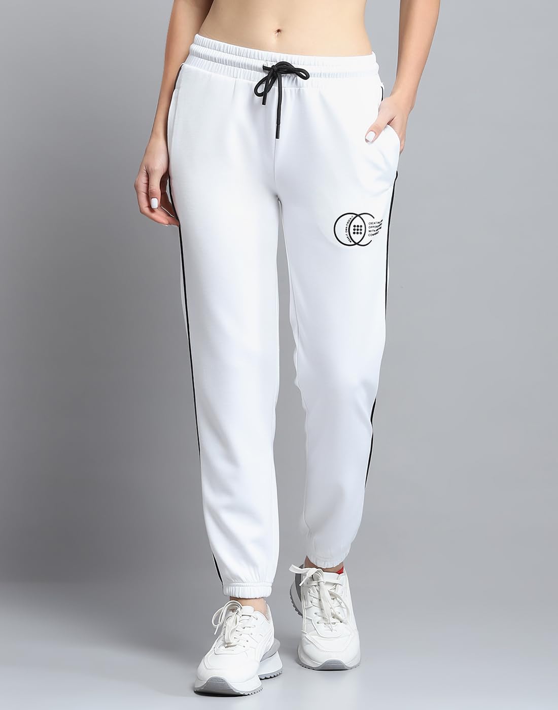 ROCK.IT from house of Monte Carlo Womens Self Design White Round Neck Full Sleeve Sweatshirt_2240102728 by Prixsa.com - Image 9