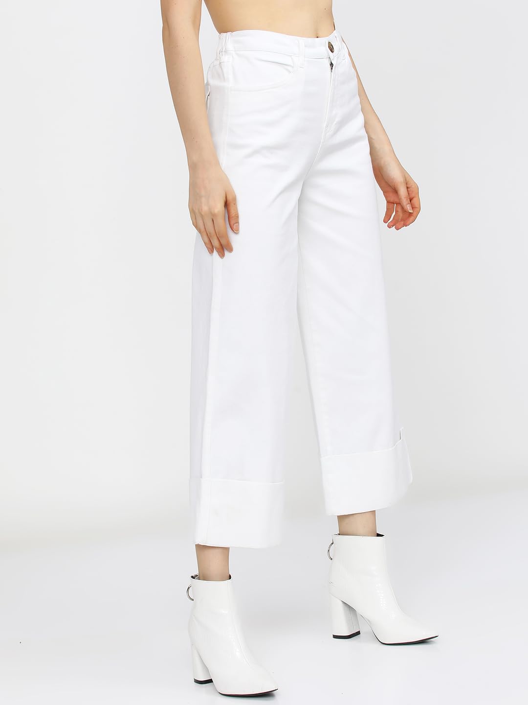 Tokyo Talkies Women's Straight Casual Pants by Prixsa.com - Image 4