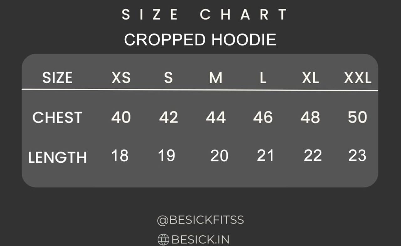 Besick Premium Cotton Cropped Zip Up Relaxed Fit Hooded Jacket for Women by Prixsa.com