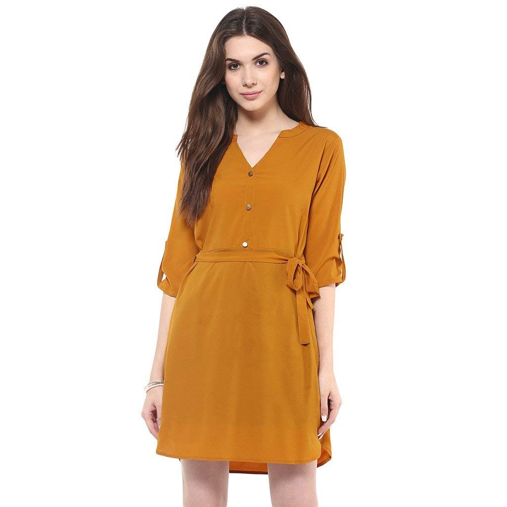 Zima Leto Women's Crepe Empire Dress by Prixsa.com