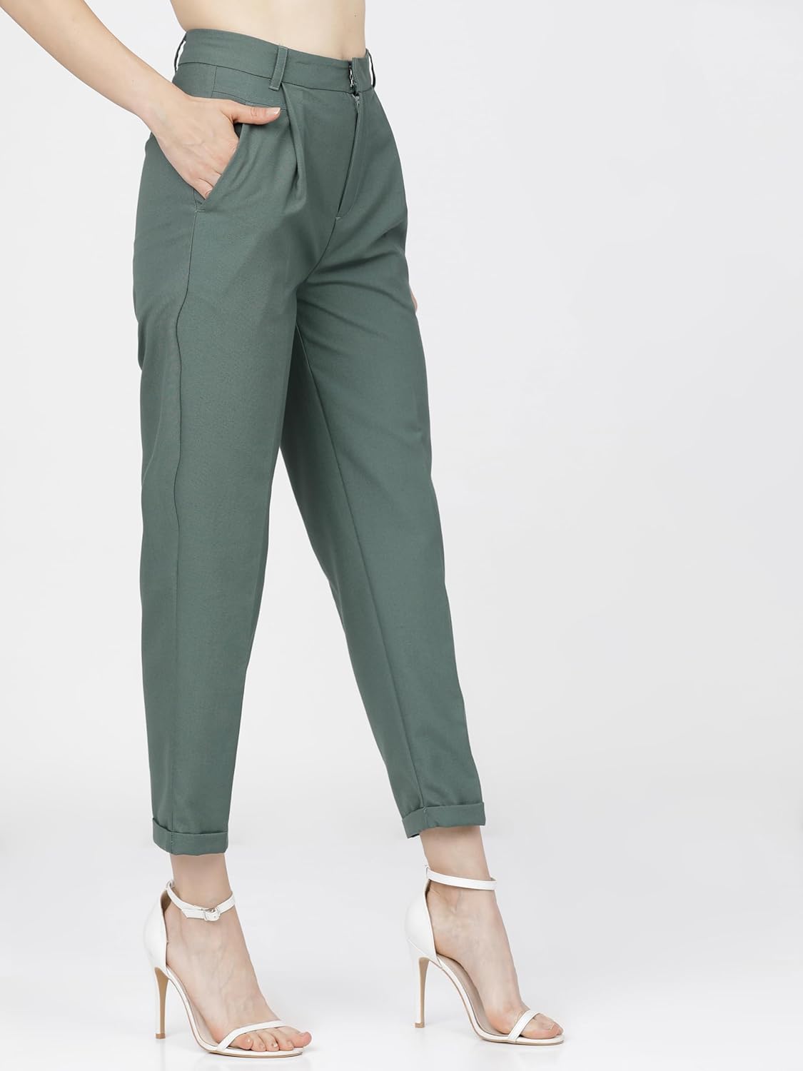 Tokyo Talkies Women's Tapered Pants by Prixsa.com - Image 4