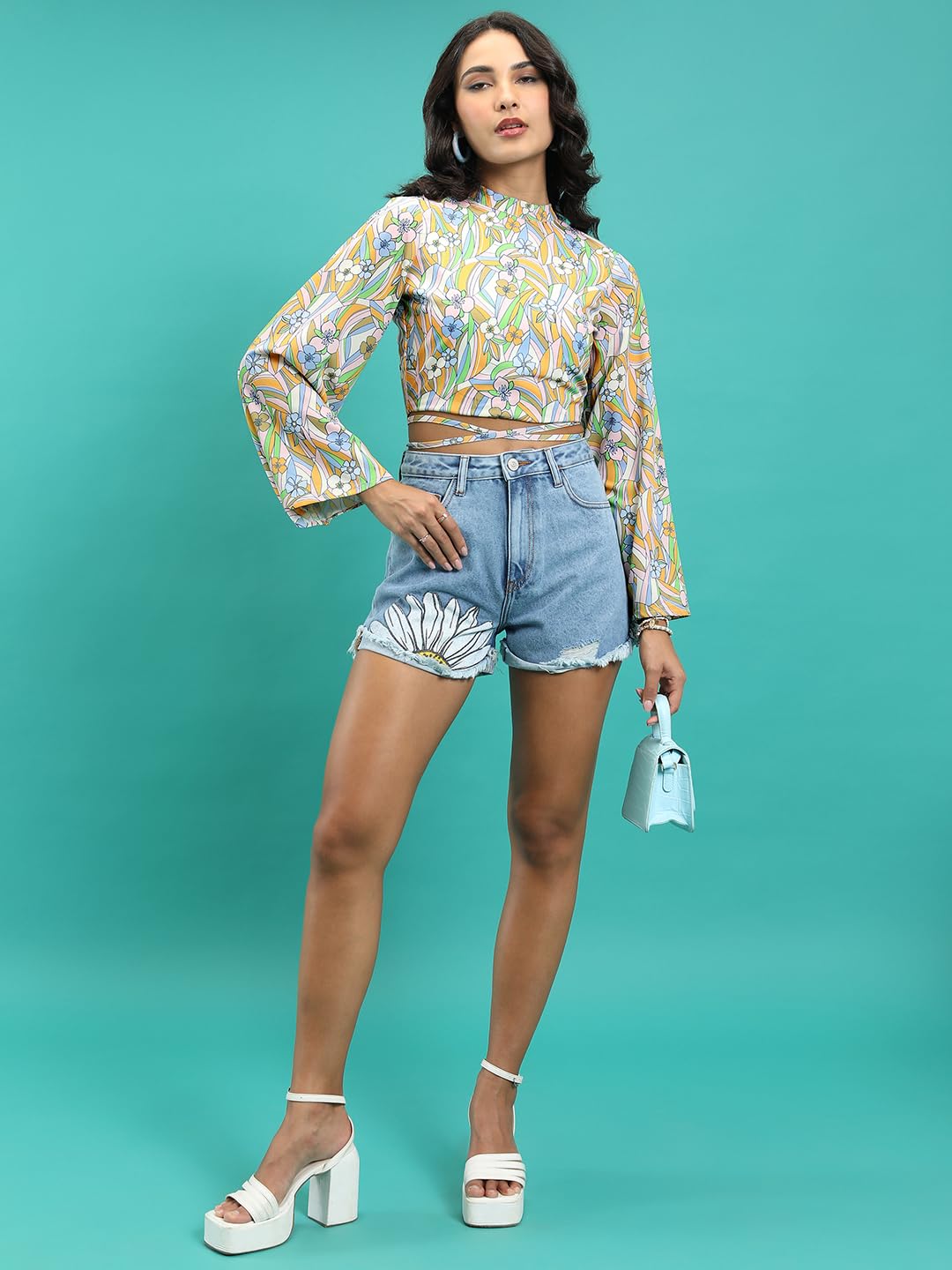 Tokyo Talkies Women's Regular Fit Tops by Prixsa.com - Image 2
