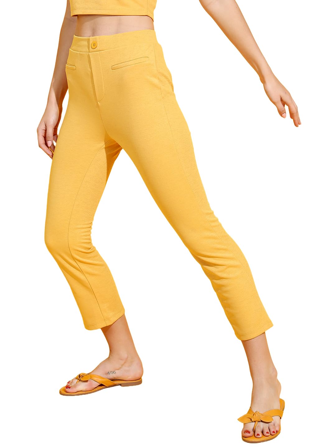 Tokyo Talkies Women's Slim Casual Pants by Prixsa.com