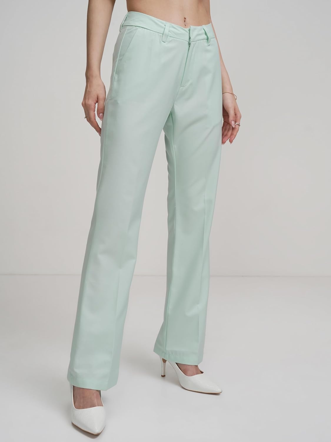 Tokyo Talkies Women's Straight Pants by Prixsa.com - Image 4