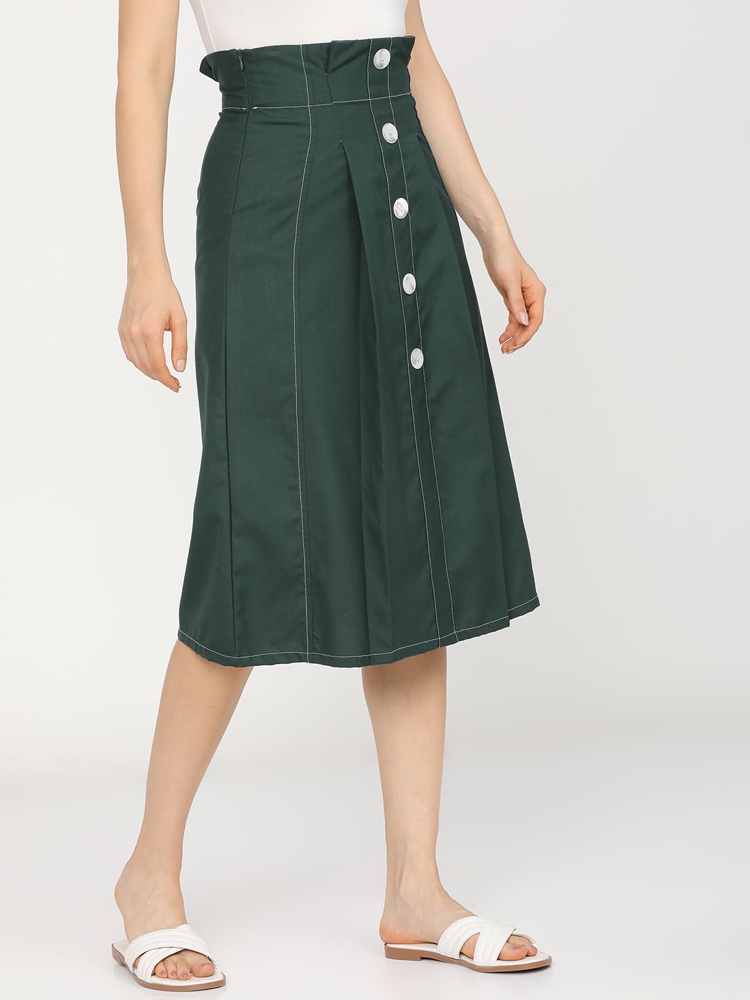 Tokyo Talkies Polyester Bland Western Skirt by Prixsa.com - Image 4