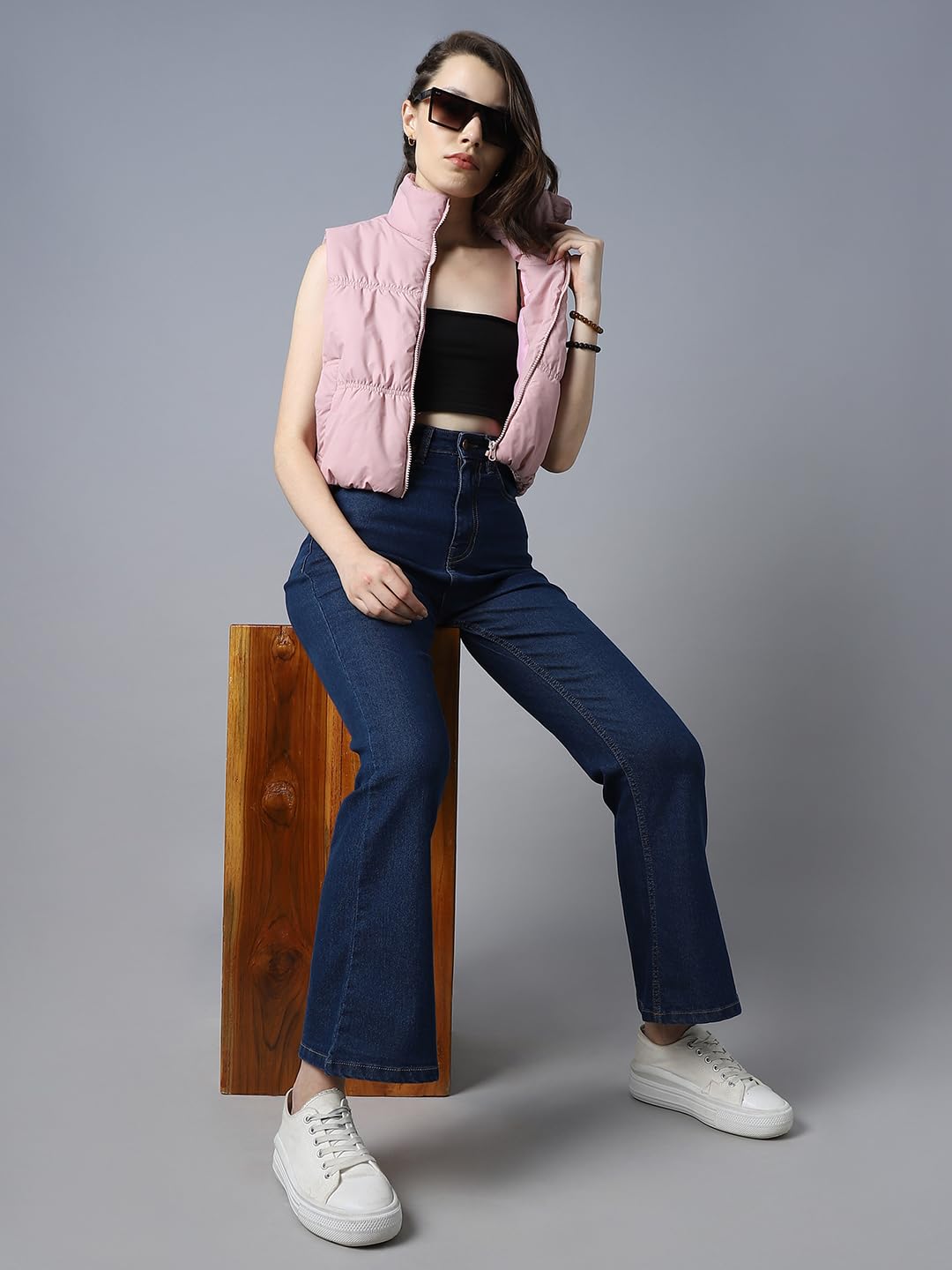 HIGH STAR Polyester Women's Standard Length Jacket by Prixsa.com - Image 2