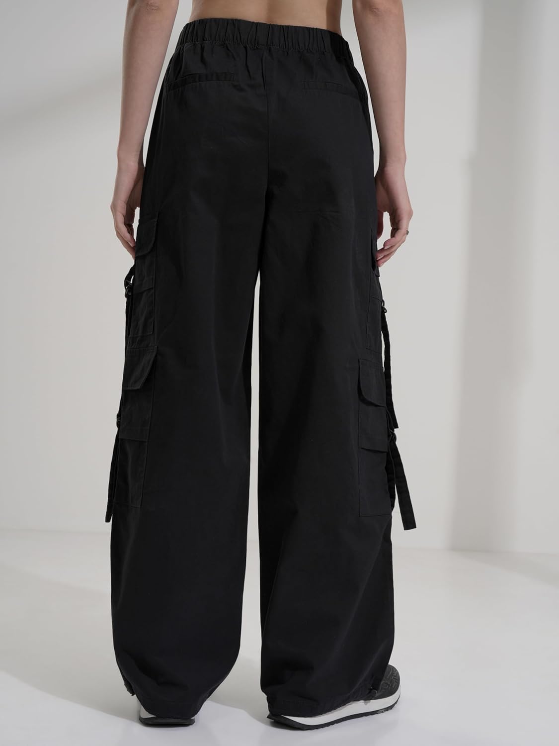 Tokyo Talkies Women's High Rise - Straight Fit Regular Trousers| Mid-Rise by Prixsa.com - Image 3