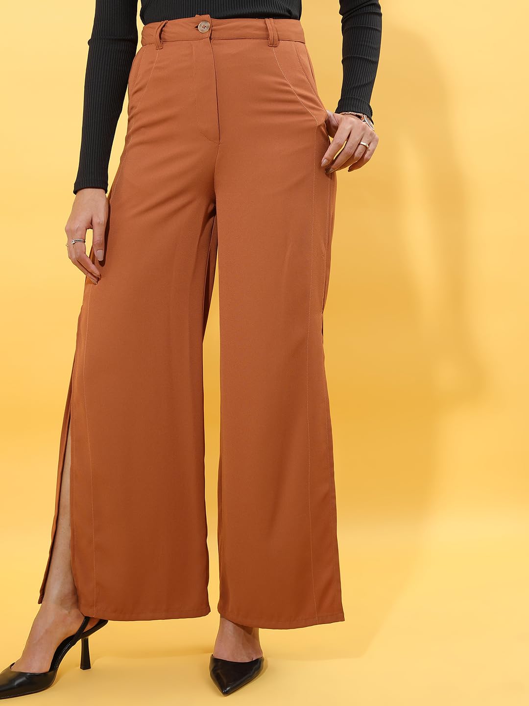Tokyo Talkies Women's Regular Casual Pants by Prixsa.com - Image 5