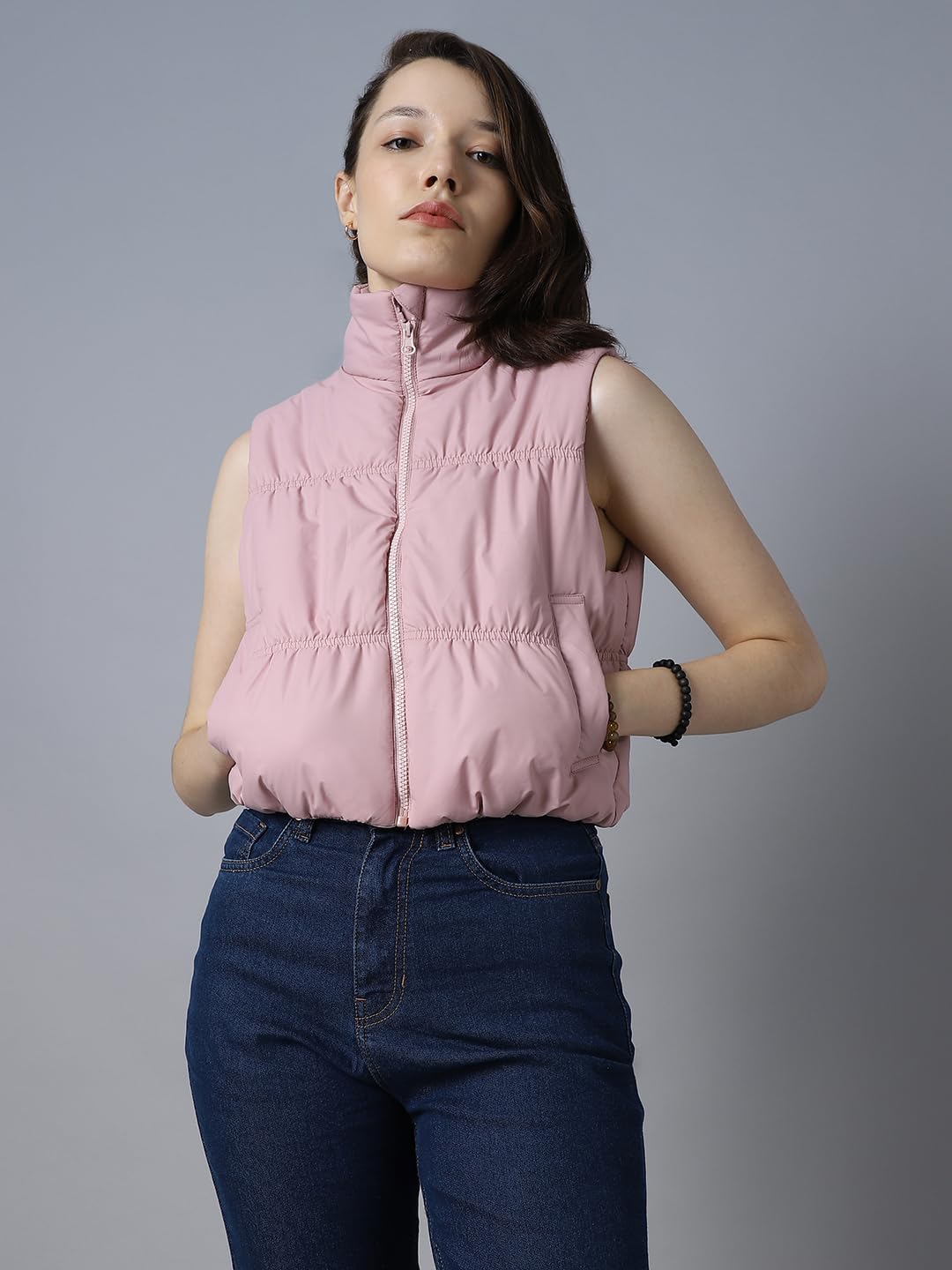 HIGH STAR Polyester Women's Standard Length Jacket by Prixsa.com - Image 3