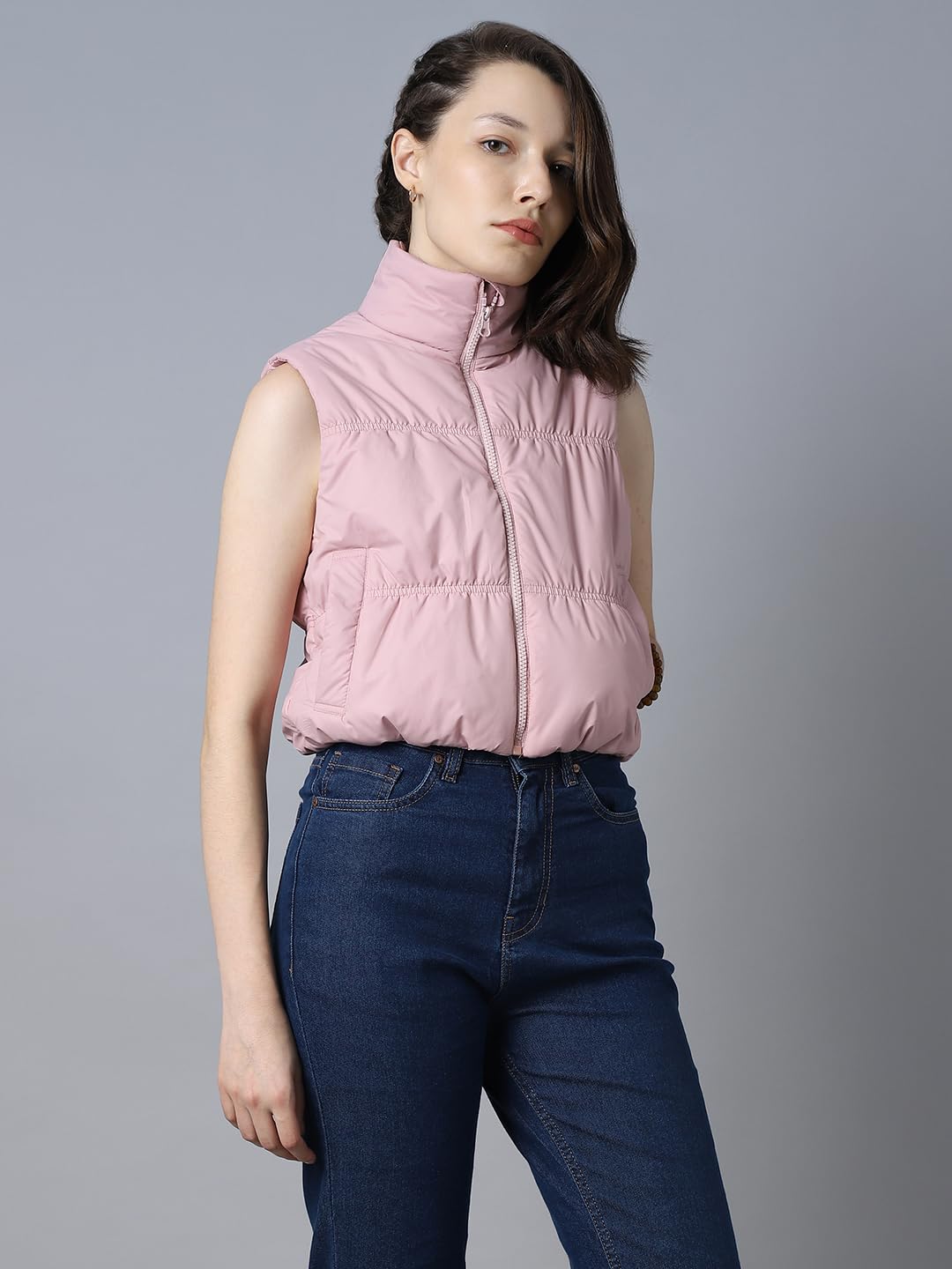 HIGH STAR Polyester Women's Standard Length Jacket by Prixsa.com - Image 4