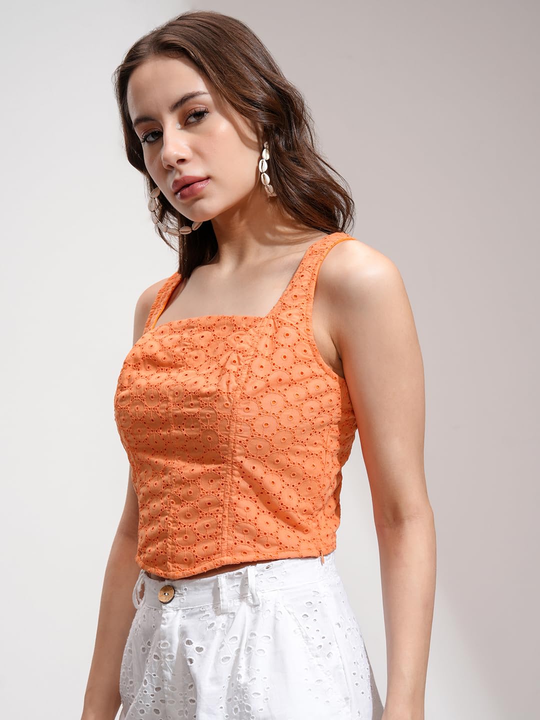 Tokyo Talkies Women's Regular Fit Tops by Prixsa.com - Image 5