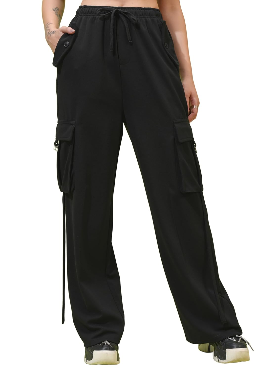 Tokyo Talkies Women's Straight Casual Pants by Prixsa.com