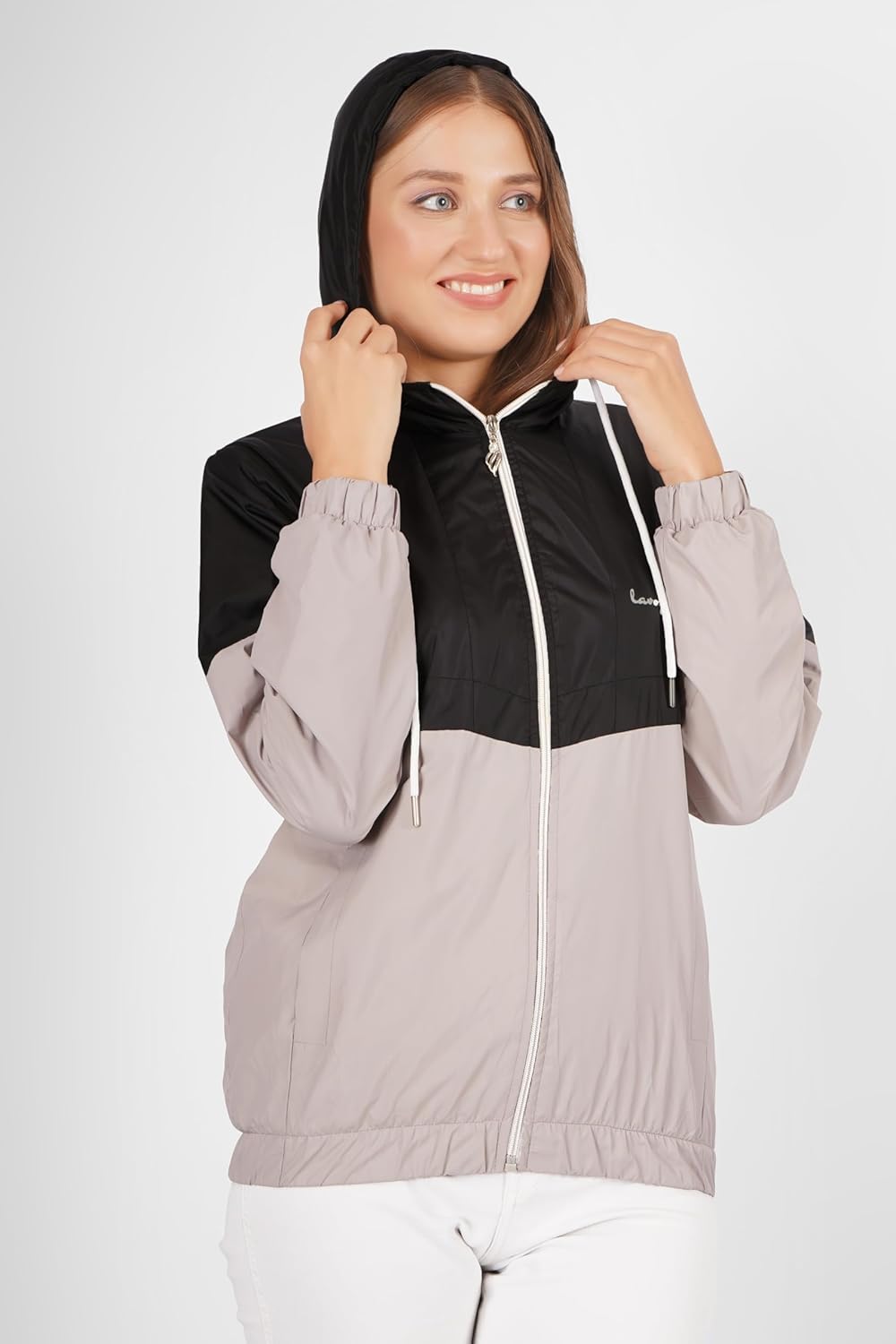 women Jacket SUNSCREEN JACKET Women's Travel Nylon Solid Plain Sports Gym Workout Running Travel Trekking and jacket for Women by Prixsa.com - Image 4