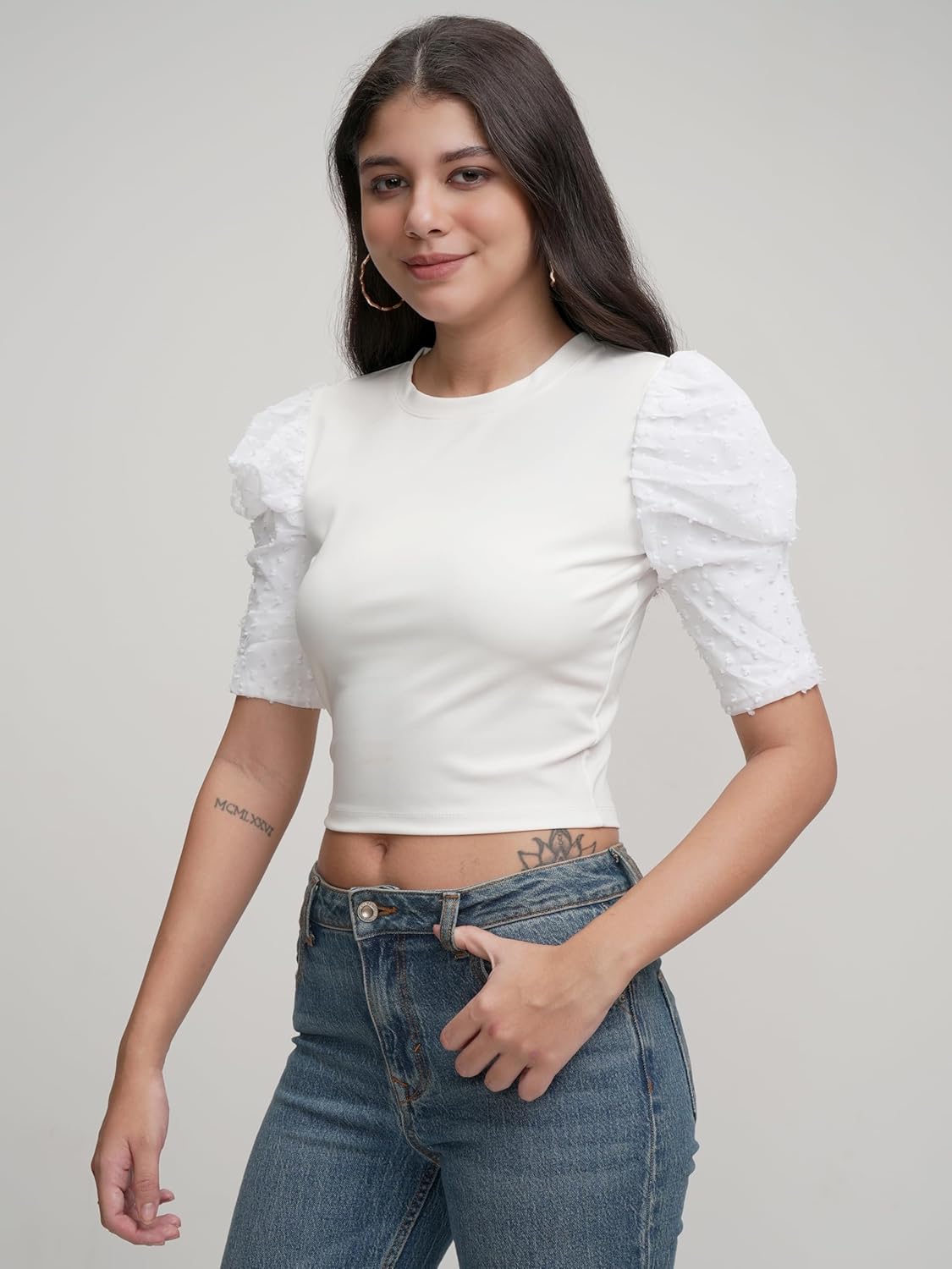 Tokyo Talkies Women's Solid Regular Fit Shirt by Prixsa.com - Image 7