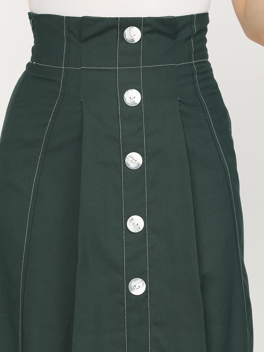 Tokyo Talkies Polyester Bland Western Skirt by Prixsa.com - Image 5
