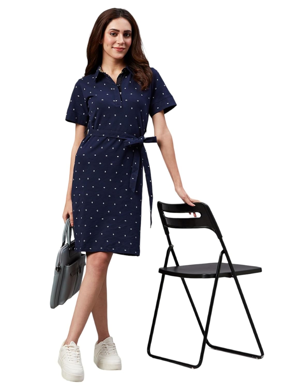 Dream of Glory Inc. Women's Cotton Midi Dress by Prixsa.com - Image 5