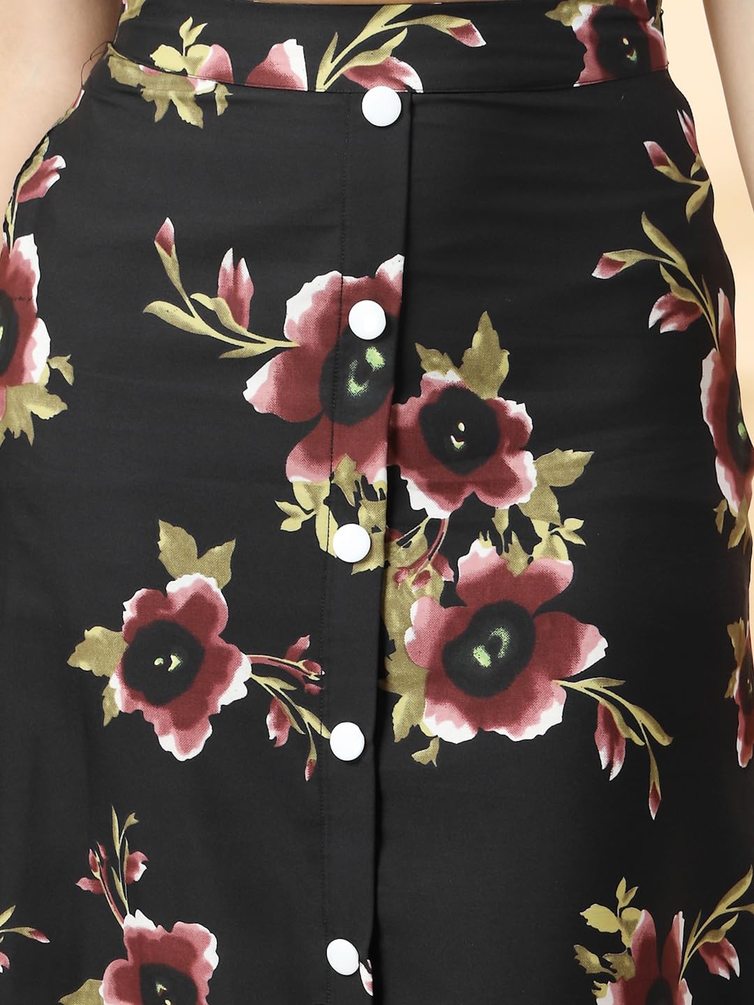 OOMPH! Long Skirts for Women, Assymetric Hem by Prixsa.com - Image 3