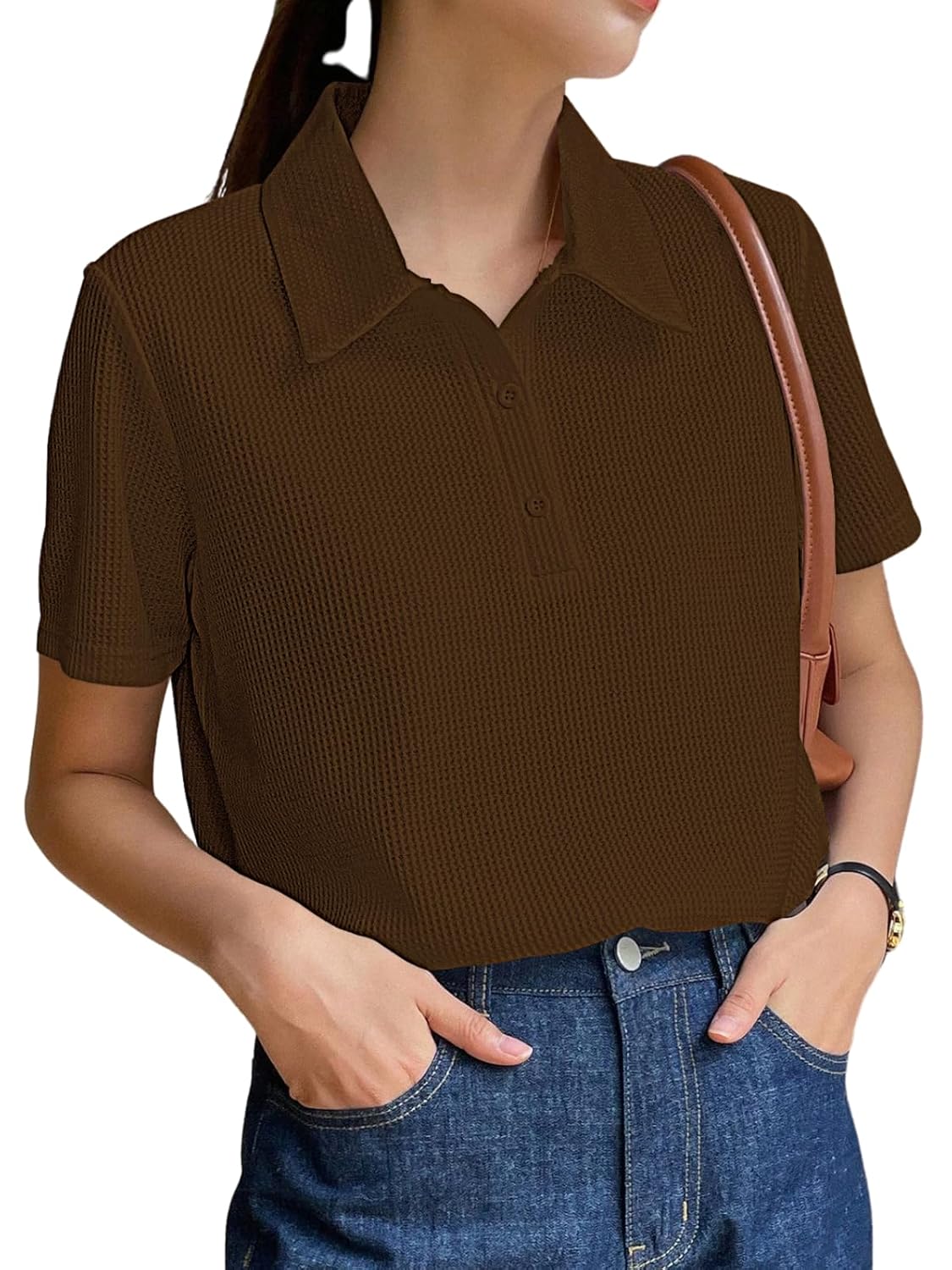 Leriya Fashion Stylish Korean Tops for Women – Oversized T-Shirts, Crop Tanks & Trendy Summer Wear | Casual Street Style Co-ord Tops by Prixsa.com