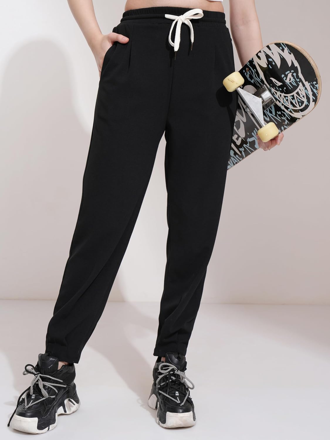Tokyo Talkies Women's Relaxed Casual Pants by Prixsa.com - Image 5