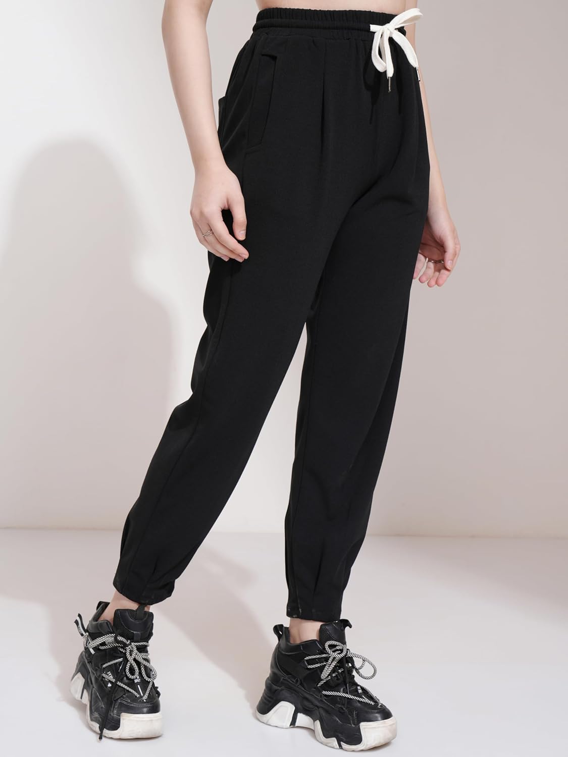 Tokyo Talkies Women's Relaxed Casual Pants by Prixsa.com - Image 4