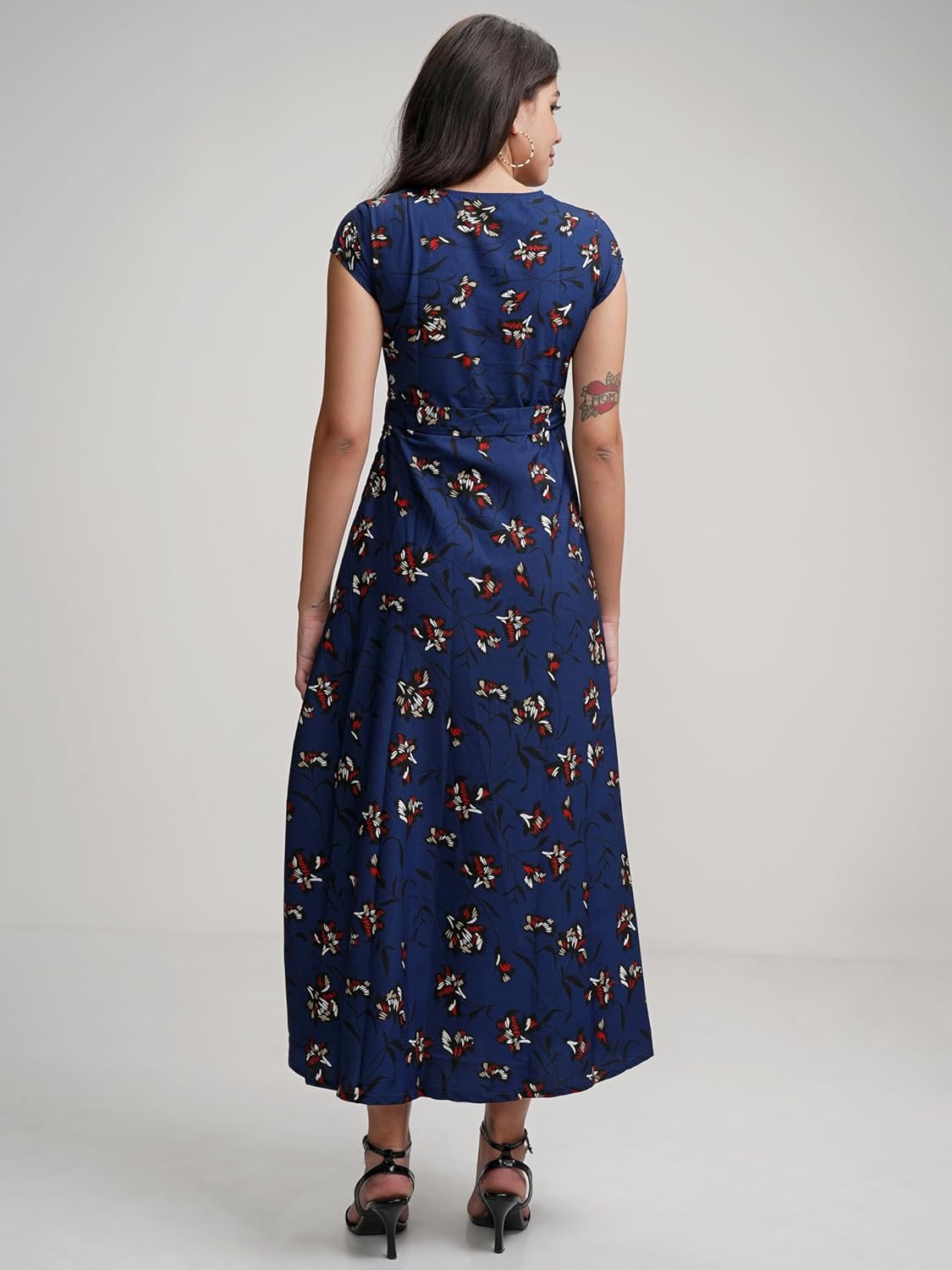 Tokyo Talkies Women's Polyester TTJ6002866 Calf Length Dress by Prixsa.com - Image 6
